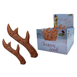 DISPLAY ASTA DE CIERVO CON POLLO 16 cm. 20 unidades